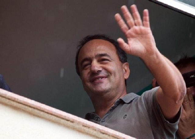 Solidarity demonstration for the Mayor of Riace, Domenico Lucano