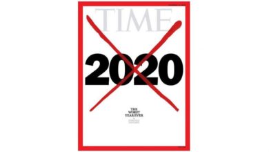Photo of „თაიმის“ დეკემბრის ნომრის გარეკანი წარწერით – 2020, ყველაზე ცუდი წელი