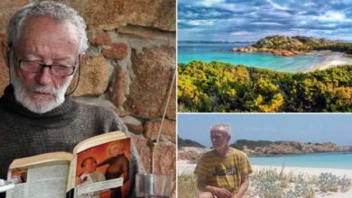 Photo of იტალიელი „რობინზონ კრუზო“ ტოვებს კუნძულს, სადაც 32 წელი მარტომ გაატარა