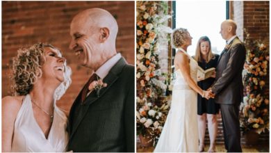 Photo of ალცჰაიმერით დაავადებულმა კაცმა ცოლს ხელი ისევ სთხოვა – მათ 12 წლის შემდეგ მეორედ იქორწინეს