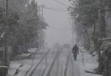 Photo of საბერძნეთის მნიშვნელოვან ნაწილში, მათ შორის, ატიკაშიც თოვლი მოვიდა (ვიდეო)