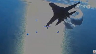 Photo of აშშ-მა გამოაქვეყნა ვიდეო, როგორ ცდილობენ რუსული ავიაგამანადგურებლები ამერიკული დრონის დაზიანებას შავი ზღვის თავზე