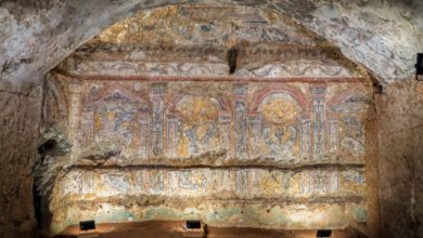 Photo of რომში, მიწის ქვეშ 2300 წლის წინათ ნიჟარებითა და მარჯნებით შექმნილი მოზაიკა აღმოაჩინეს