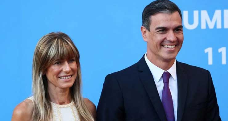 კორუფციულ საქმესთან მეუღლის შესაძლო კავშირის გამო ესპანეთის პრემიერ-მინისტრმა საჯარო მოვალეობების შესრულება შეიჩერა
